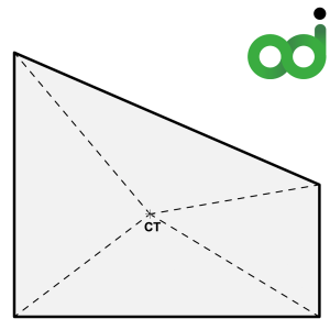 A technical drawing of a slab