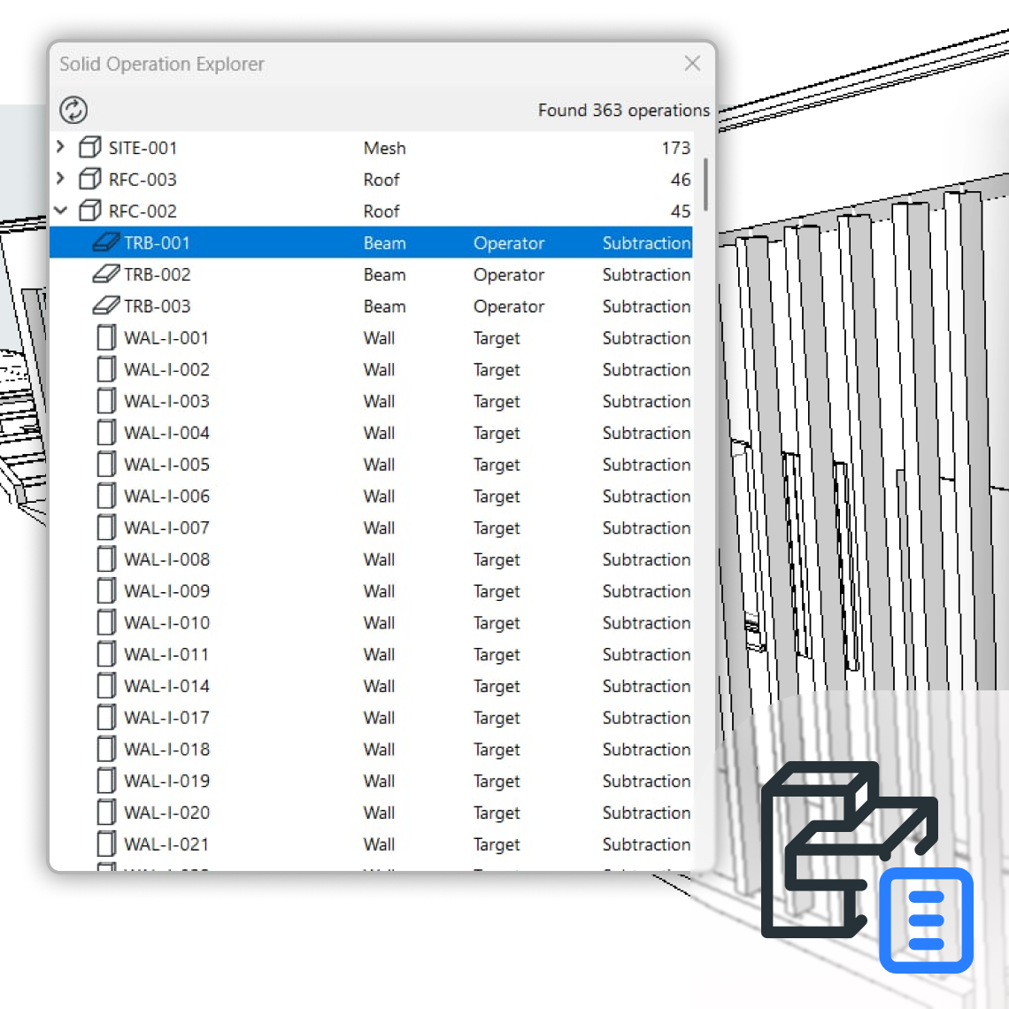 Solid Operation Explorer
